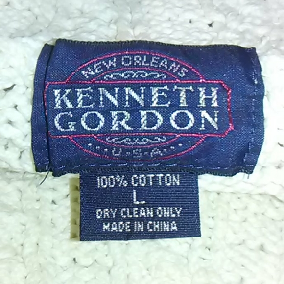 Kenneth Gordon Heavy Cable Knit Sweater - Picture 2 of 3